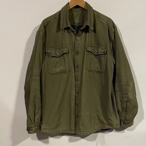 Duluth training co Men's Olive Green canvas work Jacket